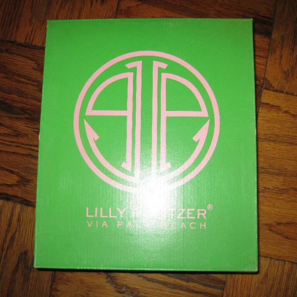Lilly Pulitzer Kids Swellie Rain Boots Navy New In Box